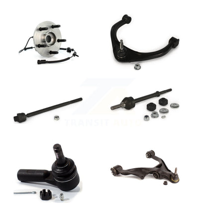 Hub Bearing Upper Control Arm Lower Ball Joint Tie Rod Link Front Right Kit For