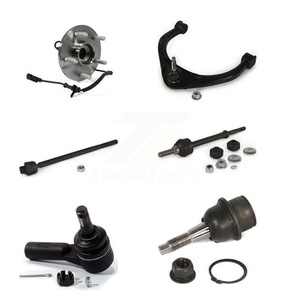Hub Bearing Upper Control Arm Lower Ball Joint Tie Rod Link Front Right Kit For