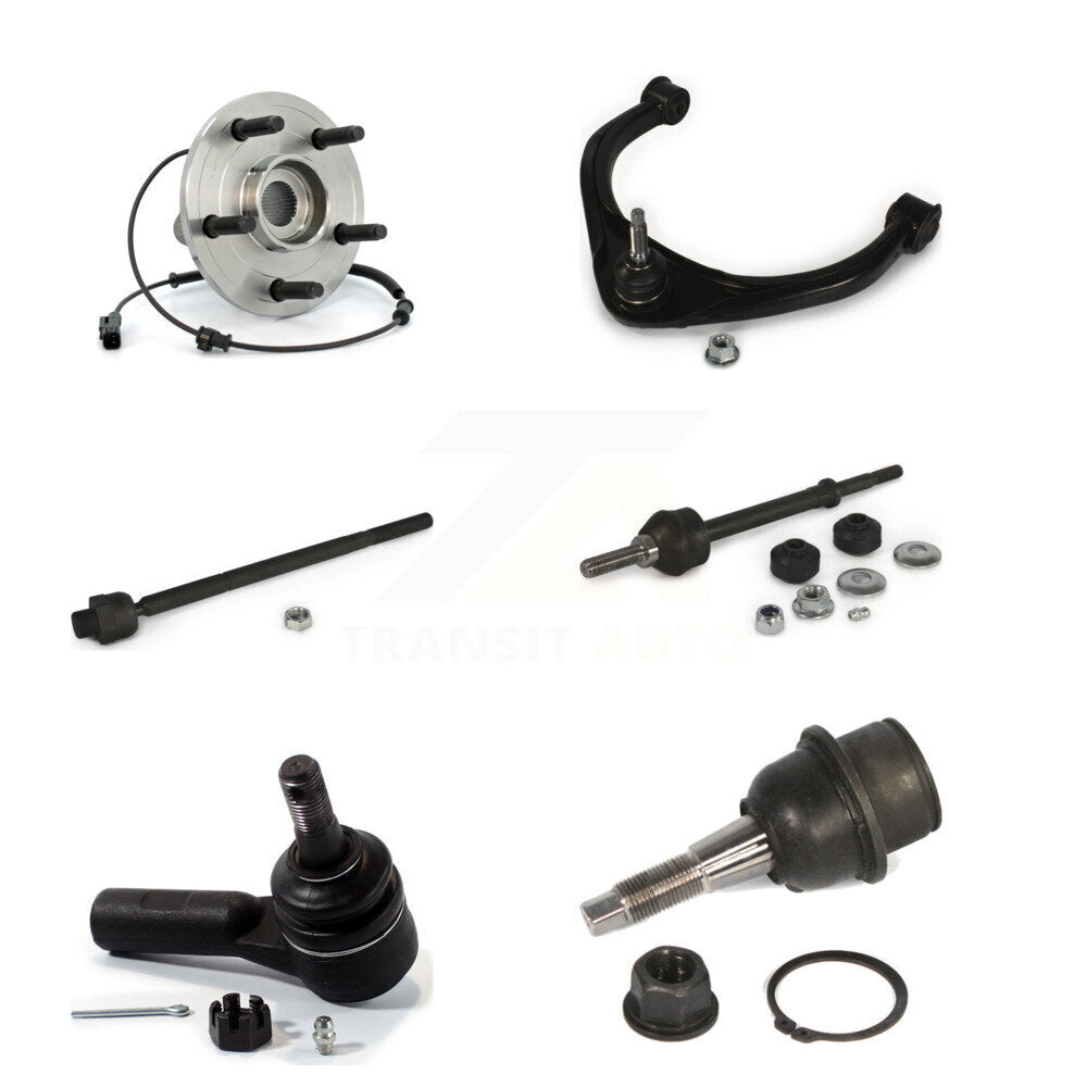 Bearing Upper Control Arm Lower Ball Joint Tie Rod Link Front Right Kit For Ram