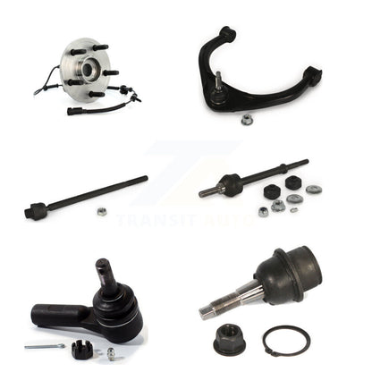 Hub Bearing Upper Control Arm Lower Ball Joint Tie Rod Link Front Right Kit For