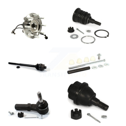 Bearing Upper Lower Ball Joint Tie Rod Link Front Kit (6Pc) For GMC Chevrolet HD