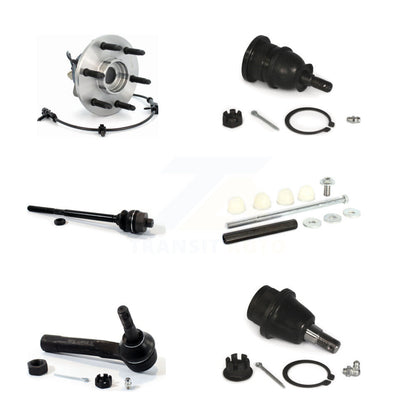 Bearing Upper Lower Ball Joint Tie Rod Link Front Kit (6Pc) For Chevrolet GMC XL