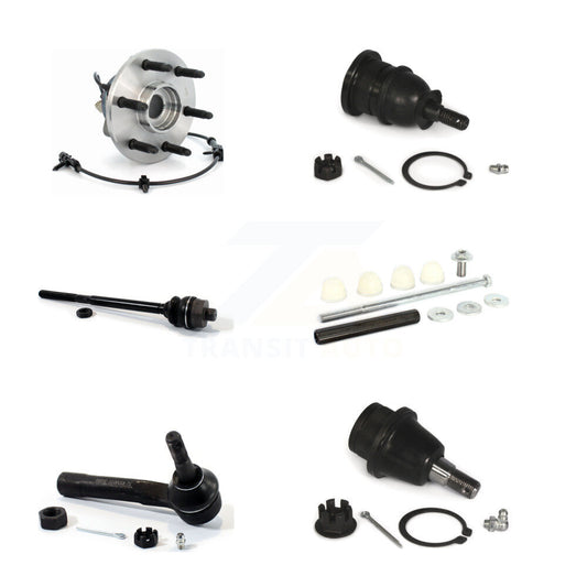 Bearing Upper Lower Ball Joint Tie Rod Link Front Kit (6Pc) For Chevrolet GMC XL