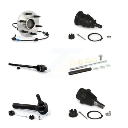 Bearing Upper Lower Ball Joint Tie Rod Link Front Kit (6Pc) For Chevrolet GMC XL