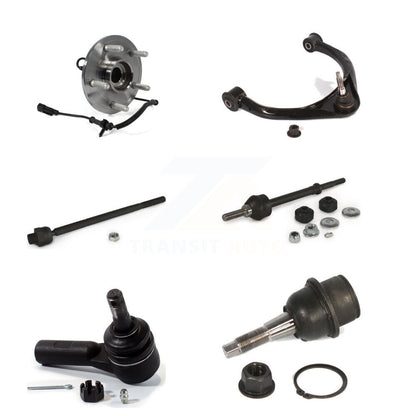 Hub Bearing Upper Control Arm Lower Ball Joint Tie Rod & Link Front Left Kit For