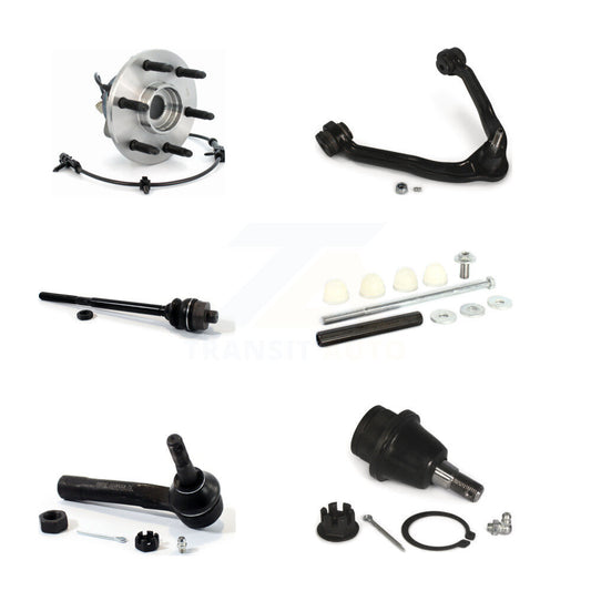 Bearing Upper Control Arm Lower Ball Joint Tie Rod Link Front Kit (6Pc) For GMC