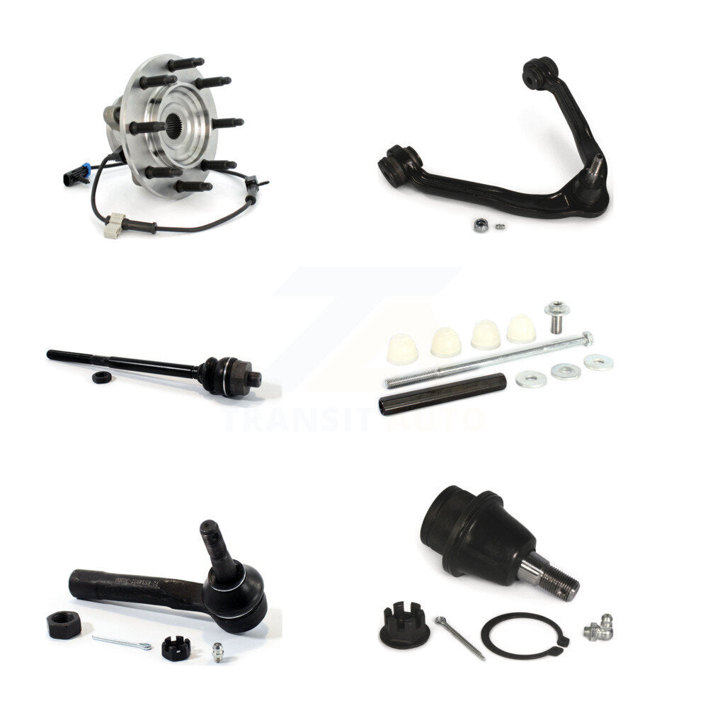 Bearing Upper Control Arm Lower Ball Joint Tie Rod Link Front Kit (6Pc) For 1500