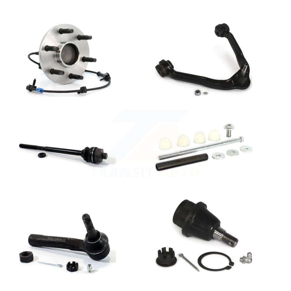 Bearing Upper Arm Lower Ball Joint Tie Rod Link Front Kit (6Pc) For Chevrolet XL