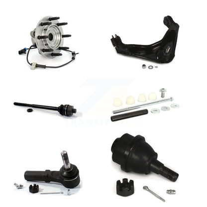 Bearing Upper Control Arm Lower Ball Joint Tie Rod Link Front Kit (6Pc) For GMC