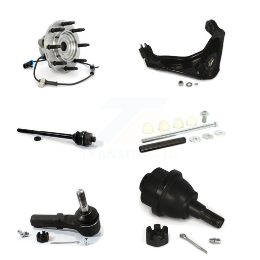 Bearing Upper Control Arm Lower Ball Joint Tie Rod Link Front Kit (6Pc) For GMC