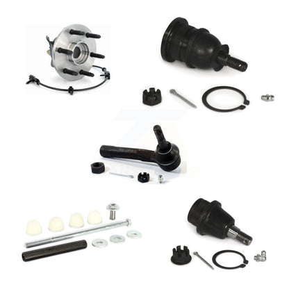 Bearing Upper Lower Ball Joint Outer Tie Rod Link Front Kit (5Pc) For Chevrolet
