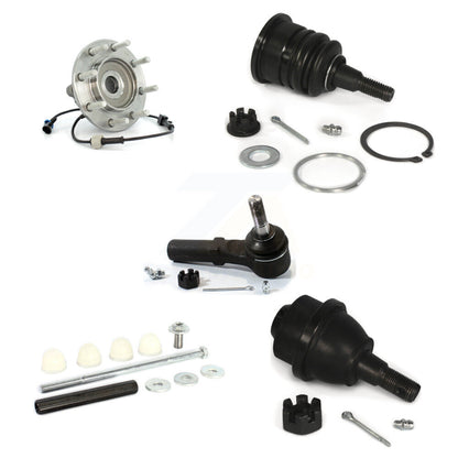 Bearing Upper Lower Ball Joint Outer Tie Rod Link Front Kit (5Pc) For Chevrolet