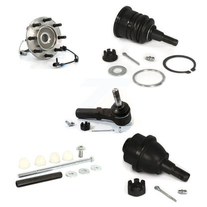 Bearing Upper Lower Ball Joint Outer Tie Rod Link Front Kit (5Pc) For Chevrolet