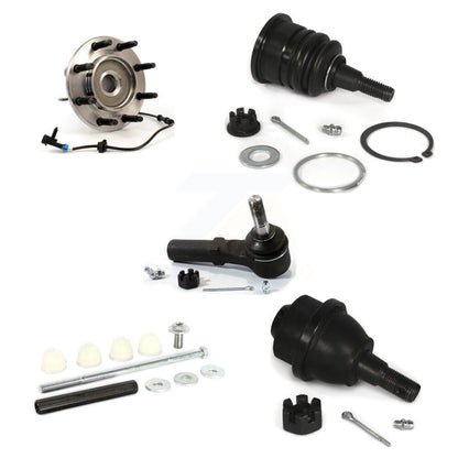 Bearing Upper Lower Ball Joint Outer Tie Rod Link Front Kit (5Pc) For Chevrolet
