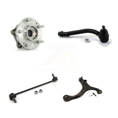 Bearing Lower Control Arm Outer Tie Rod & Link Front Right Kit For Hyundai Santa