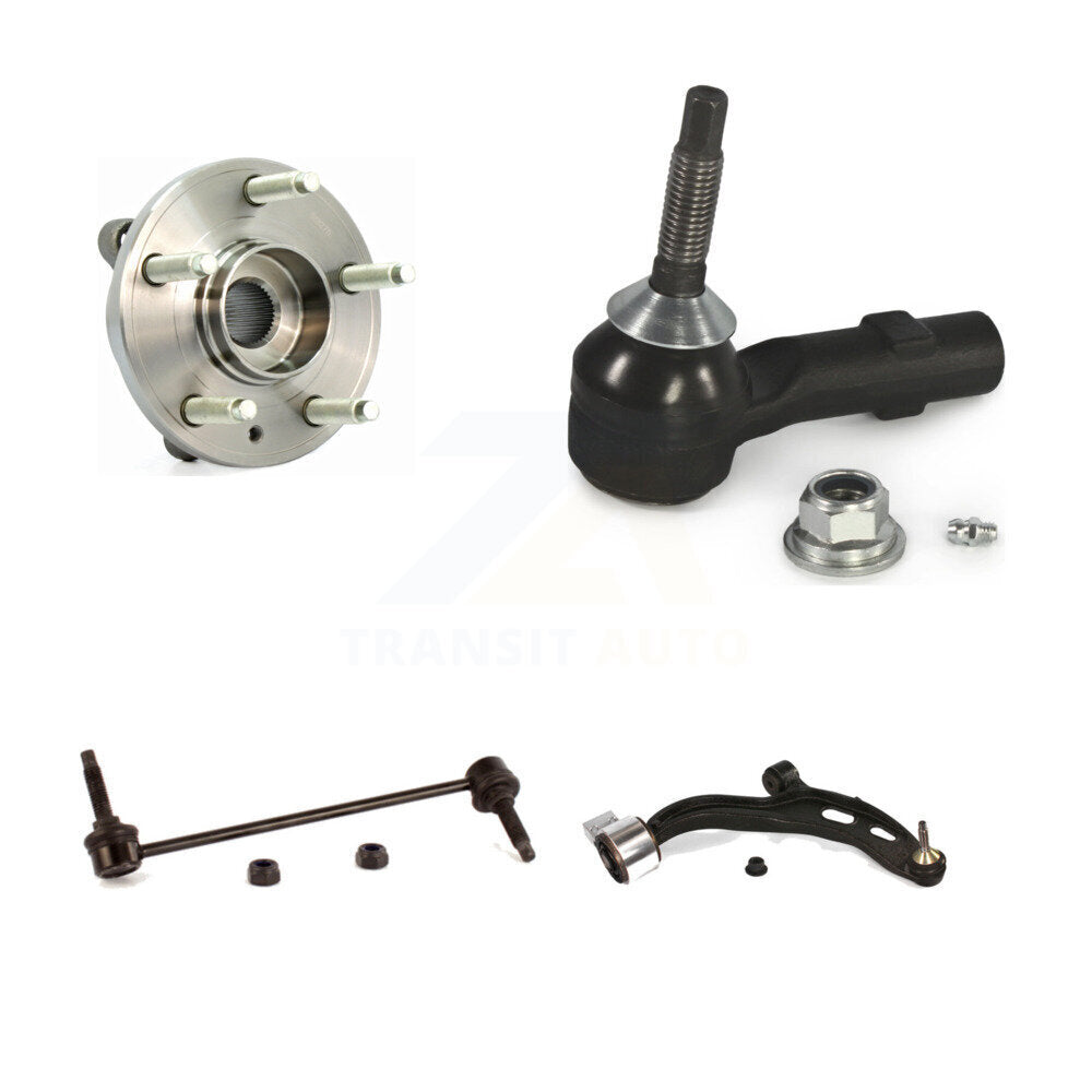 Bearing Lower Control Arm Outer Tie Rod & Link Front Right Kit For Ford Flex MKT