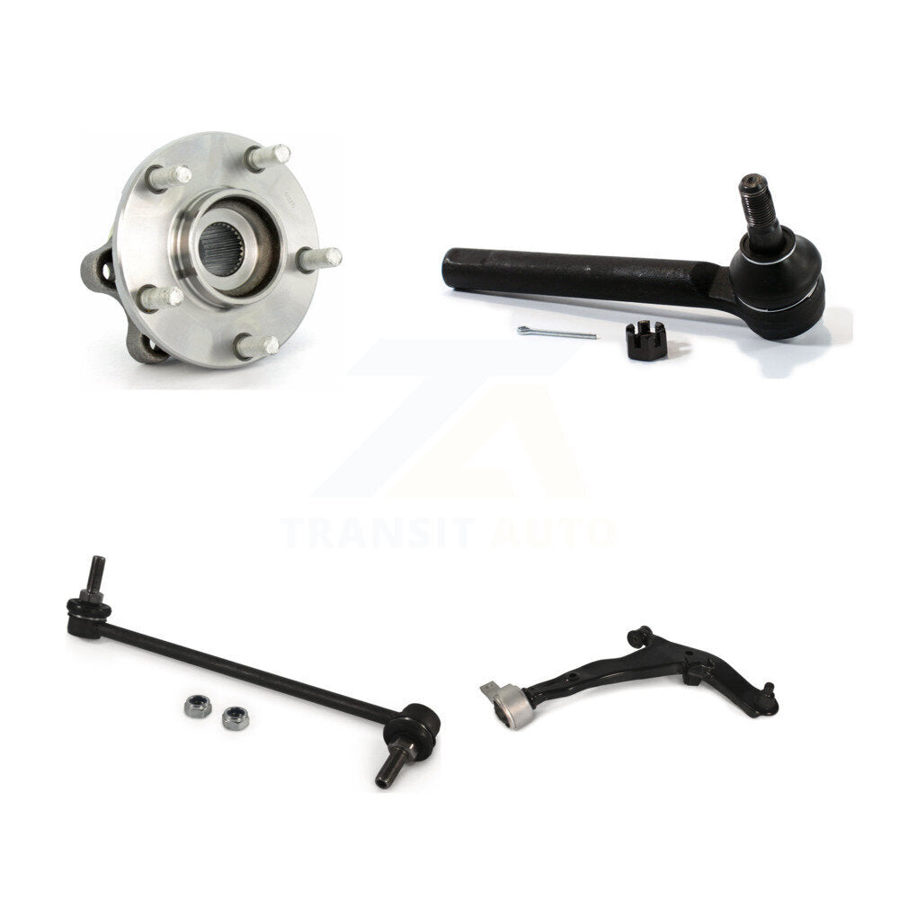 Bearing Lower Arm Outer Tie Rod Link Front Right Kit For 2005-2007 Nissan Murano