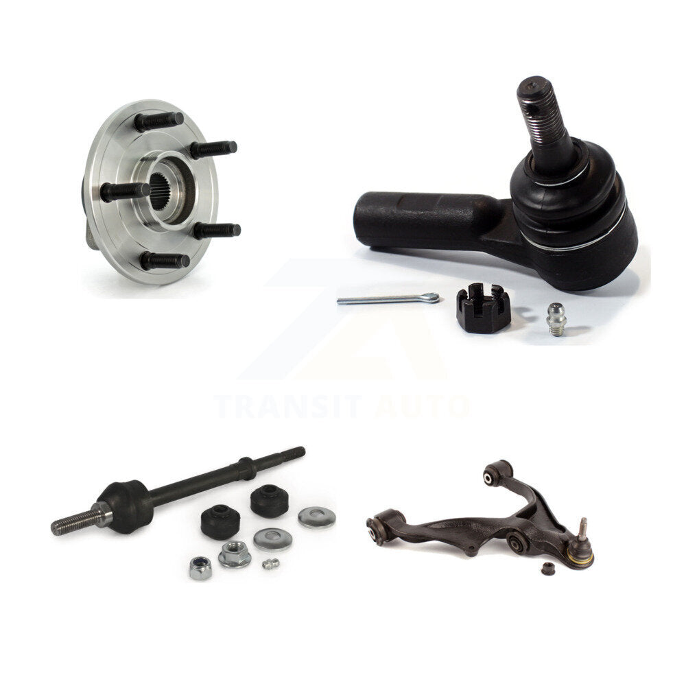 Bearing Lower Control Arm Outer Tie Rod Link Front Right Kit For Dodge Ram 1500