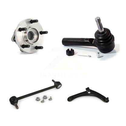Hub Bearing Lower Arm Outer Tie Rod Link Front Right Kit For 2009 Dodge Caliber