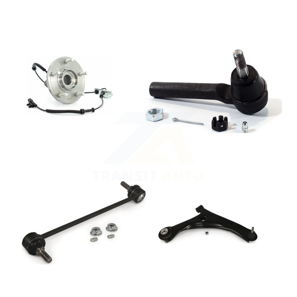 Bearing Lower Arm Outer Tie Rod & Link Front Right Kit For Dodge Grand Caravan