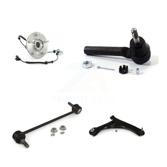 Bearing Lower Arm Outer Tie Rod & Link Front Right Kit For Dodge Grand Caravan