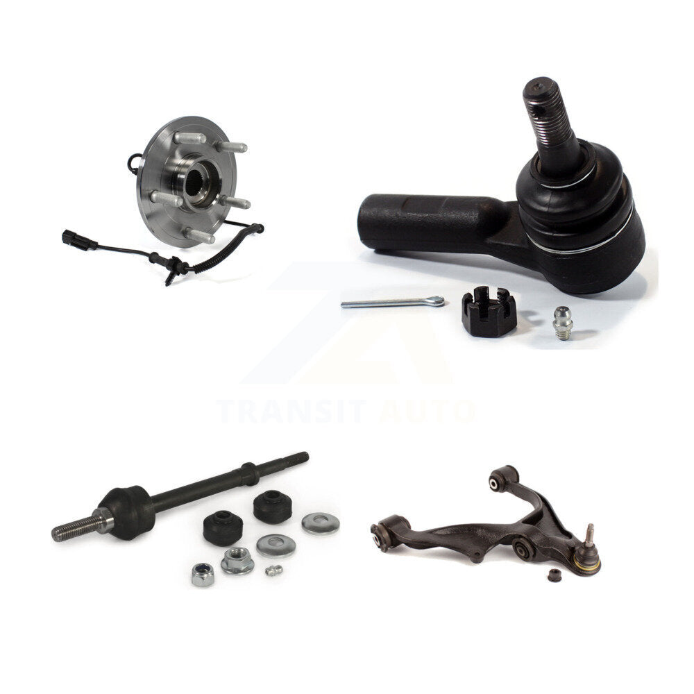 Bearing Lower Control Arm Outer Tie Rod Link Front Right Kit For 12 Ram 1500 4WD