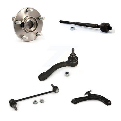 Bearing Lower Control Arm Tie Rod & Link Front Right Kit (5Pc) For Nissan Sentra