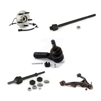 Bearing Lower Control Arm Tie Rod Link Front Right Kit (5Pc) For Dodge Ram 1500