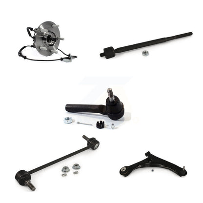 Bearing Lower Arm Tie Rod & Link Front Right Kit (5Pc) For Dodge Grand Caravan