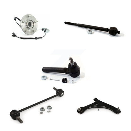 Bearing Lower Arm Tie Rod & Link Front Right Kit (5Pc) For Dodge Grand Caravan