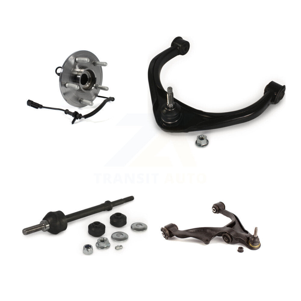 Bearing Lower Upper Control Arm & Link Front Right Kit For Ram 1500 Classic 4WD