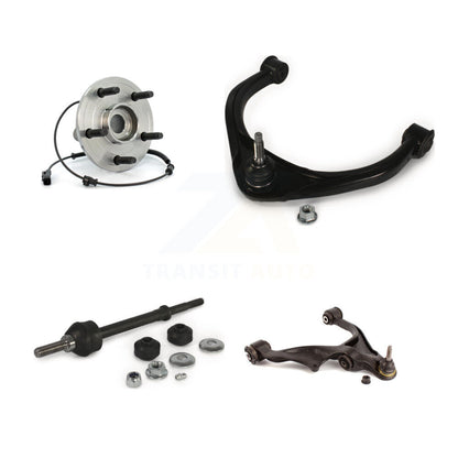 Hub Bearing Lower Upper Control Arm Link Front Right Kit For Ram 1500 Dodge 4WD