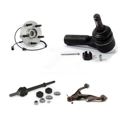 Bearing Lower Control Arm Outer Tie Rod & Link Front Left Kit For Ram 1500 Dodge