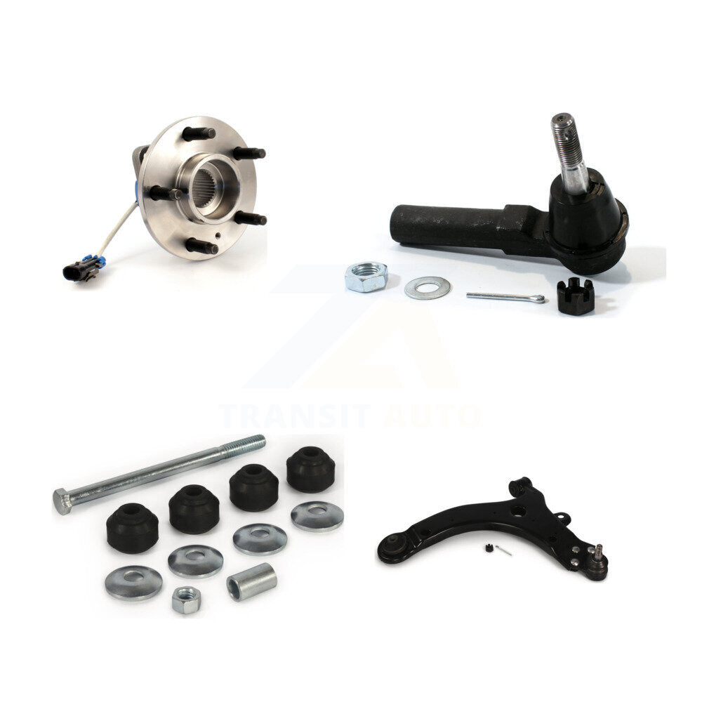 Bearing Lower Control Arm Outer Tie Rod Link Front Left Kit For Buick Chevrolet