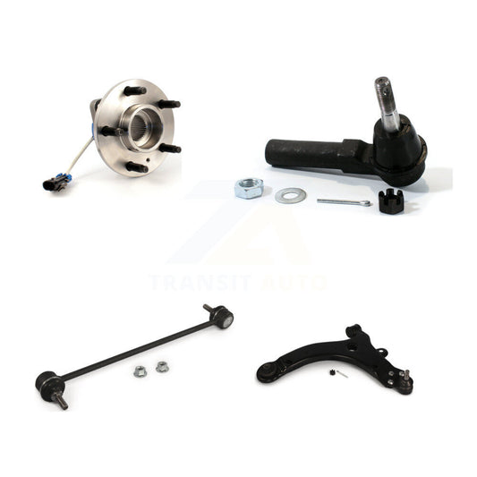 Bearing Lower Control Arm Outer Tie Rod & Link Front Left Kit For Pontiac Grand