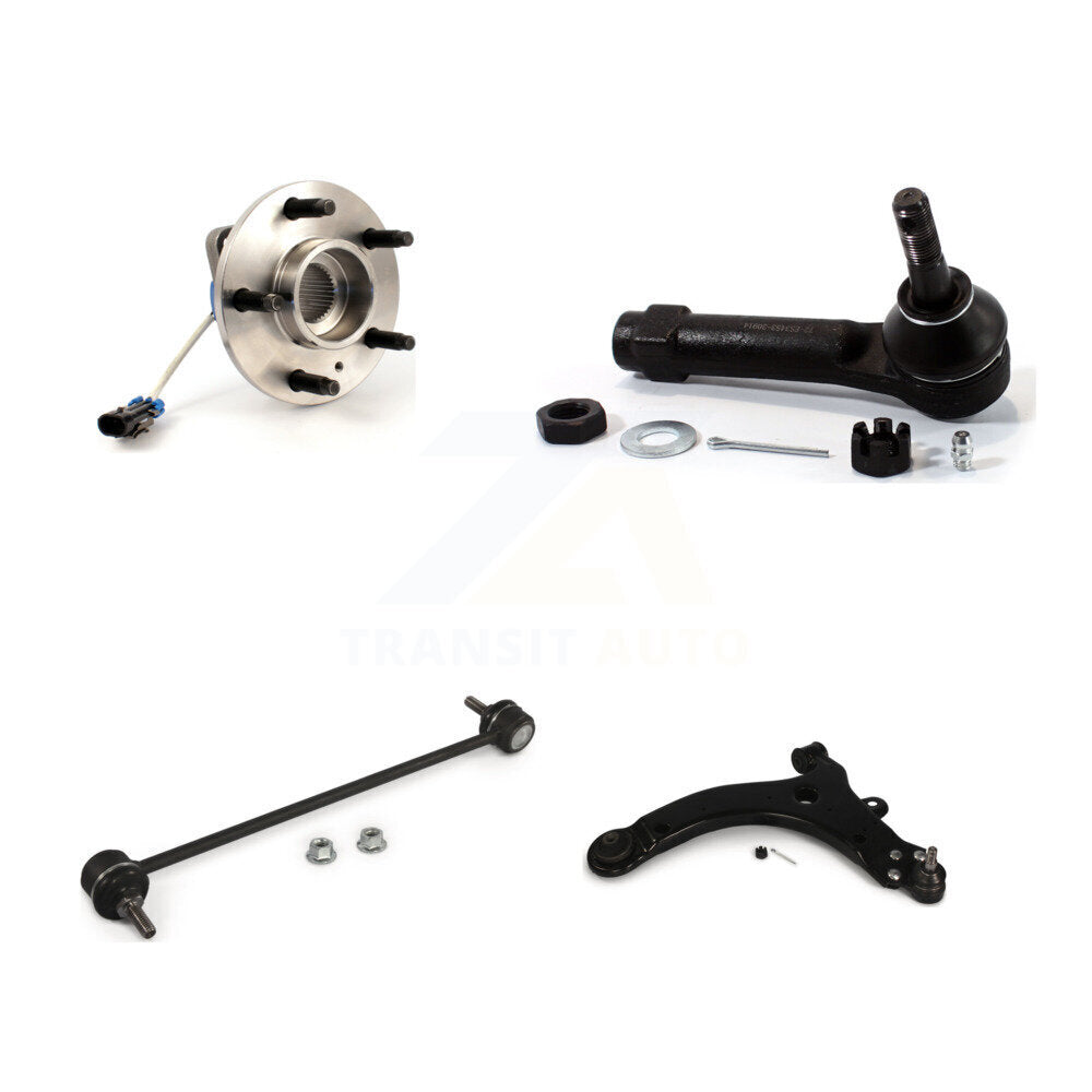 Bearing Lower Control Arm Outer Tie Rod Link Front Left Kit For Pontiac Montana