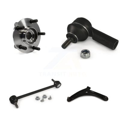 Bearing Lower Control Arm with Ball Joint Outer Tie Rod Link Front Left Kit For