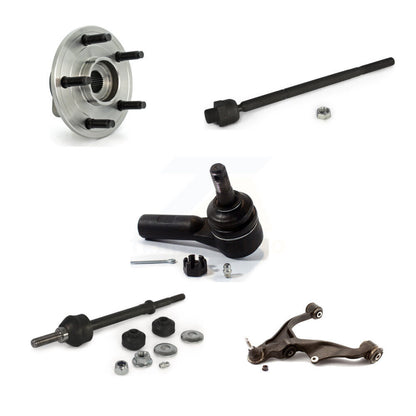 Bearing Lower Control Arm Tie Rod & Link Front Left Kit (5Pc) For Dodge Ram 1500