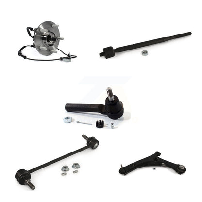 Bearing Lower Arm Tie Rod Link Front Left Kit (5Pc) For Dodge Grand Caravan Town