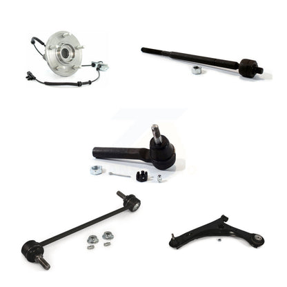 Bearing Lower Arm Tie Rod Link Front Left Kit (5Pc) For Dodge Grand Caravan Town