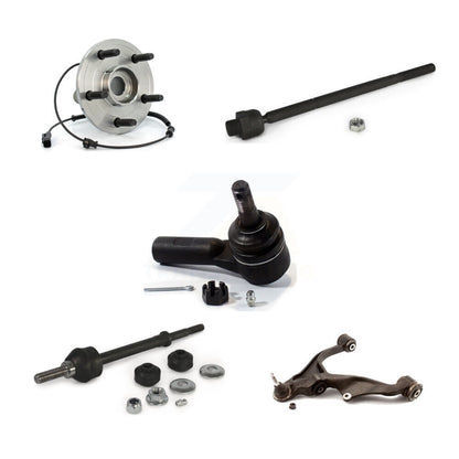 Bearing Lower Control Arm Tie Rod & Link Front Left Kit (5Pc) For Ram 1500 Dodge