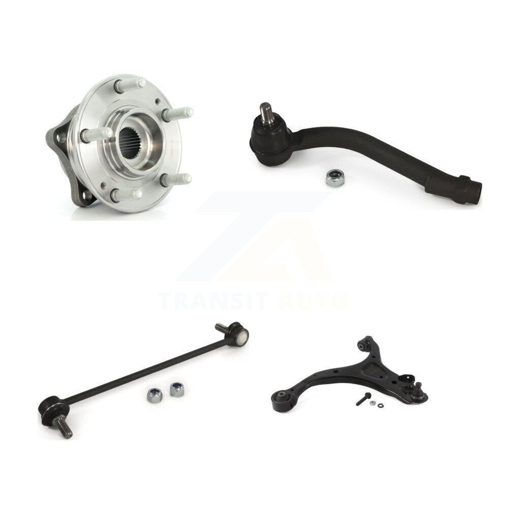 Bearing Lower Control Arm Outer Tie Rod Link Front Left Kit For Hyundai Santa Fe
