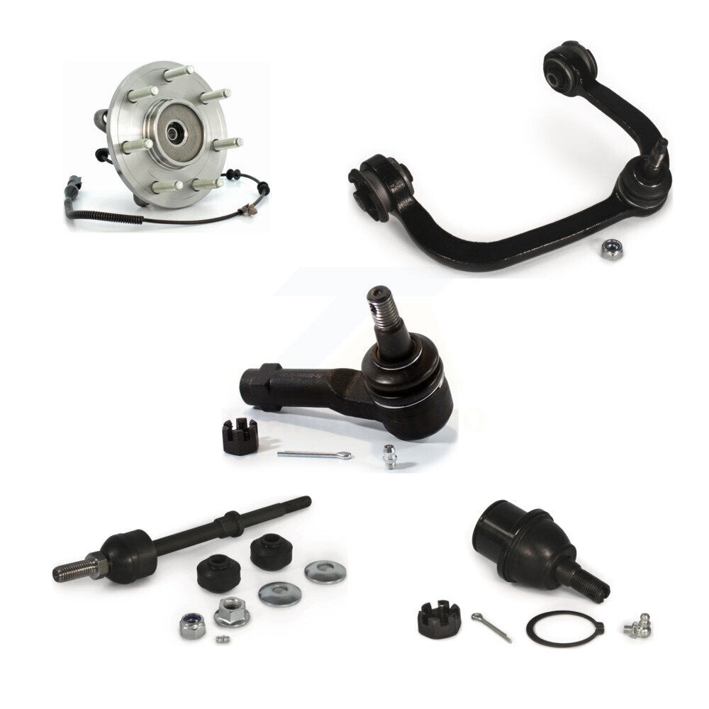 Upper Control Arm Lower Ball Joint Outer Tie Rod & Link Front Right Kit For Ford