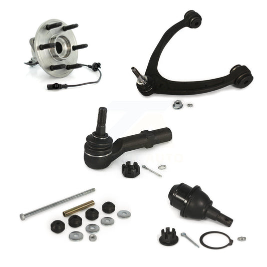 Upper Control Arm Lower Ball Joint Outer Tie Rod Link Front Right Kit For GMC XL