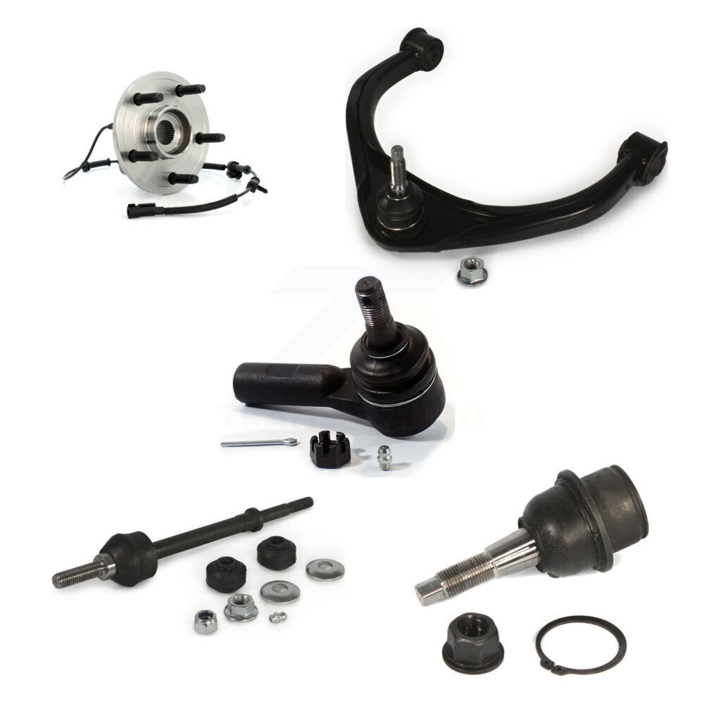 Upper Arm Lower Ball Joint Outer Tie Rod Link Front Right Kit For Dodge Ram 1500