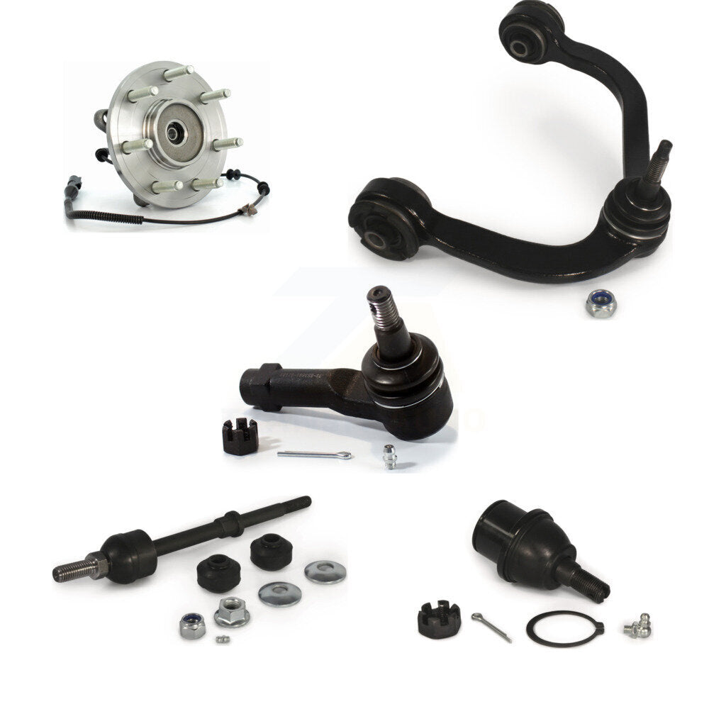 Bearing Upper Arm Lower Ball Joint Outer Tie Rod Link Front Left Kit For Ford LT