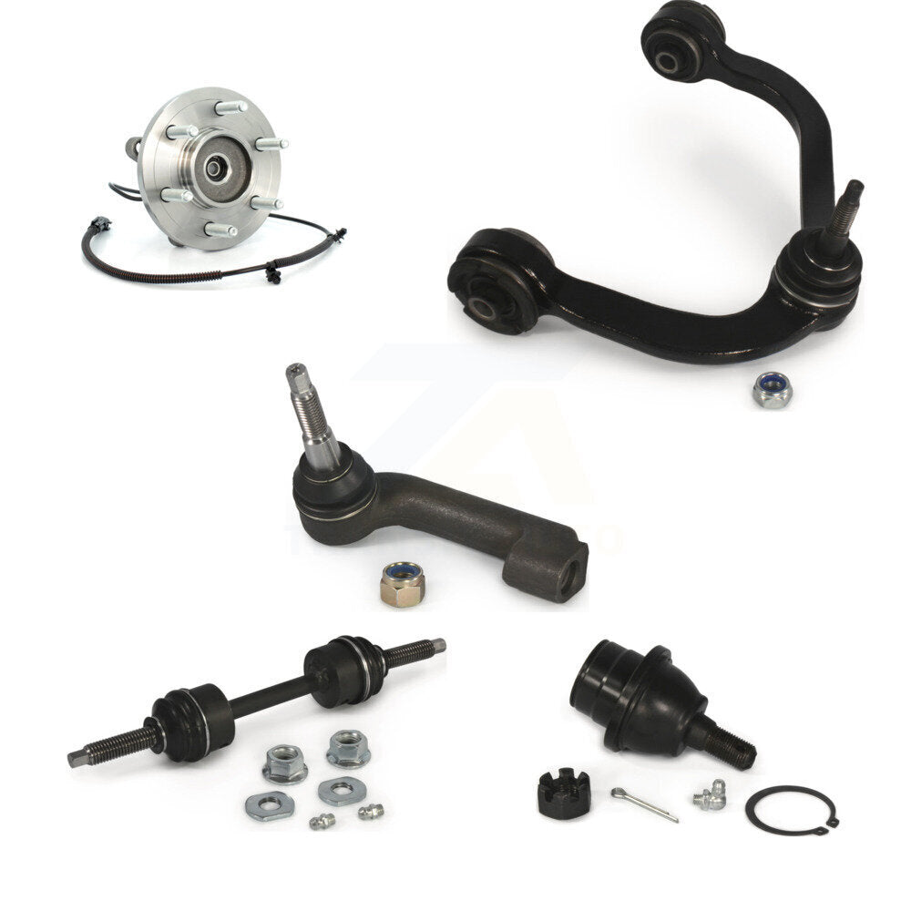 Bearing Upper Control Arm Lower Ball Joint Outer Tie Rod Link Front Left Kit For