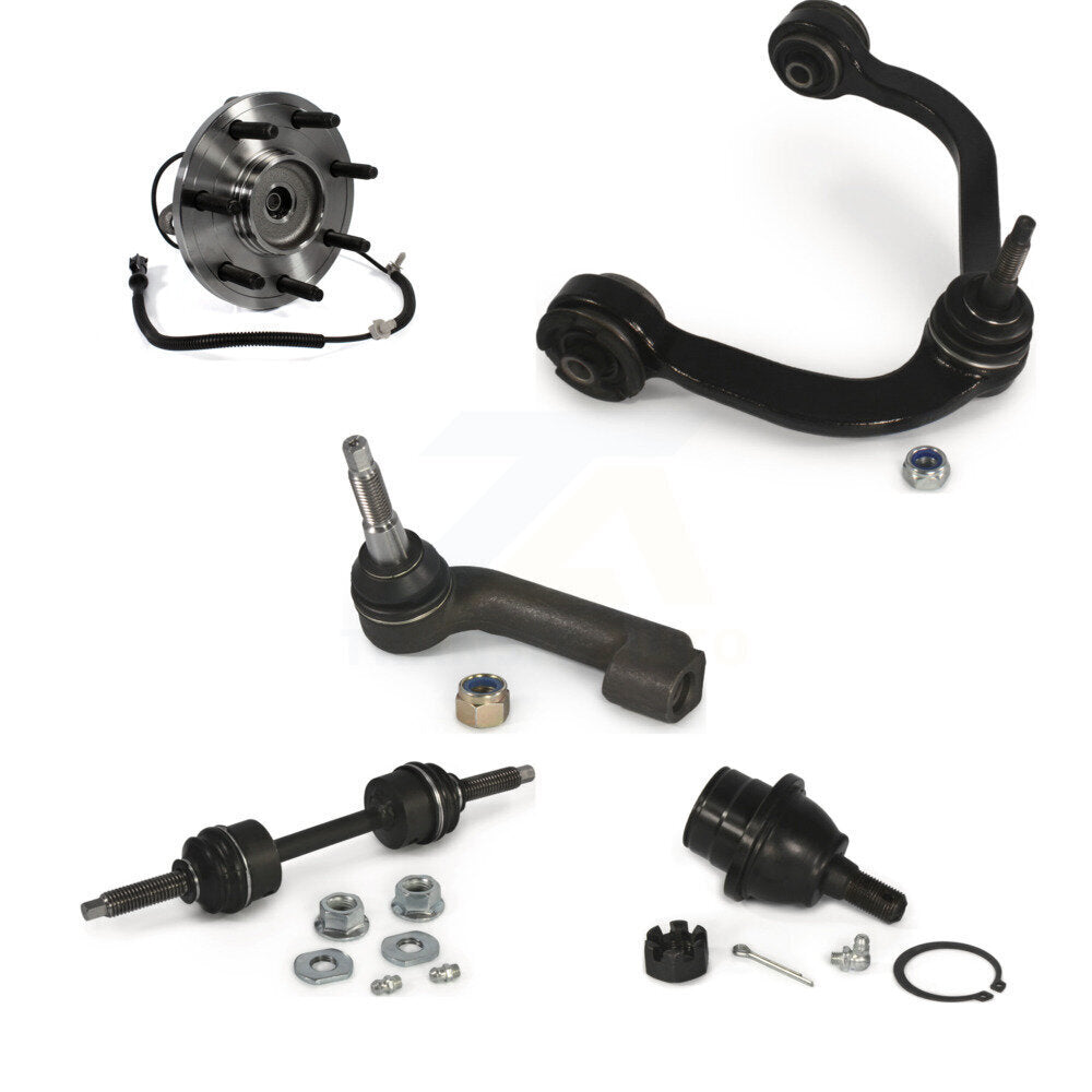 Bearing Upper Control Arm Lower Ball Joint Outer Tie Rod Link Front Left Kit For