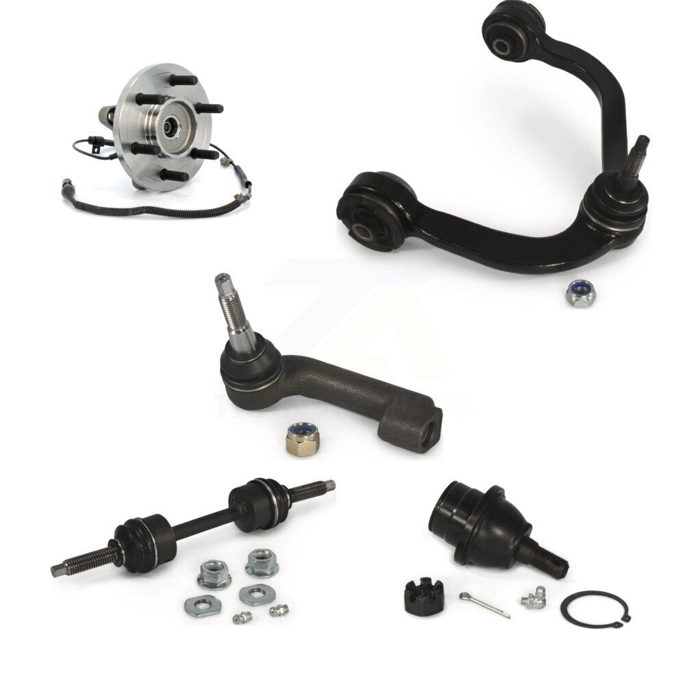 Bearing Upper Control Arm Lower Ball Joint Outer Tie Rod Link Front Left Kit For
