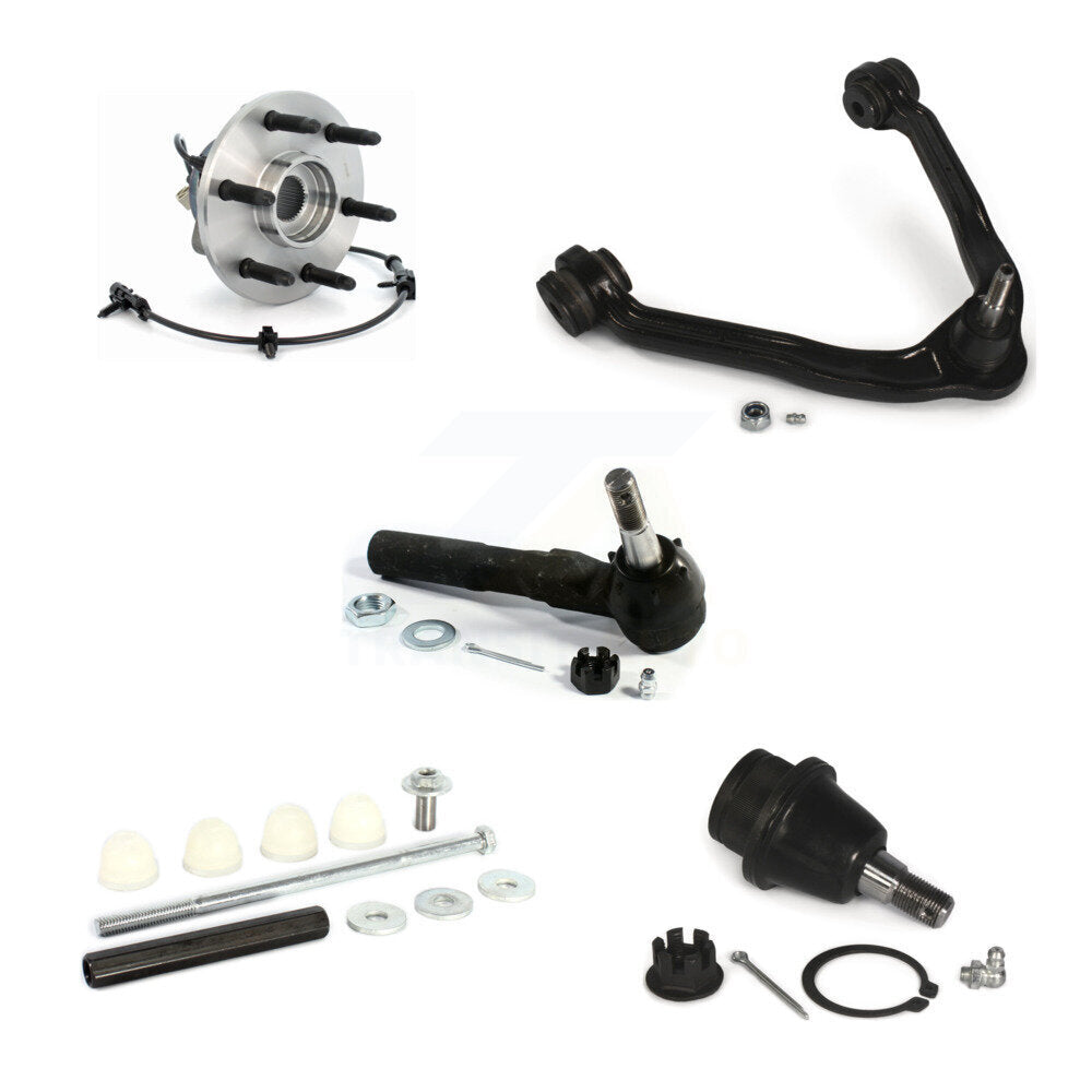 Bearing Upper Control Arm Lower Ball Joint Outer Tie Rod Link Front Kit For 1500